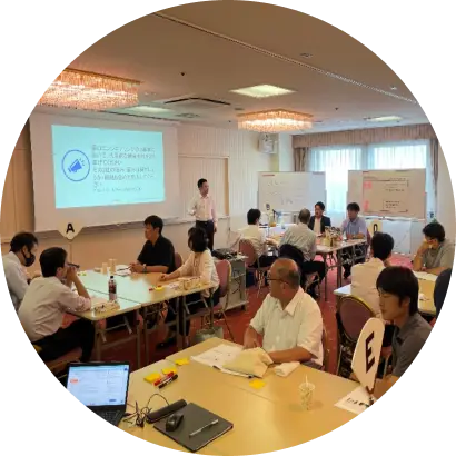 階層別研修の様子